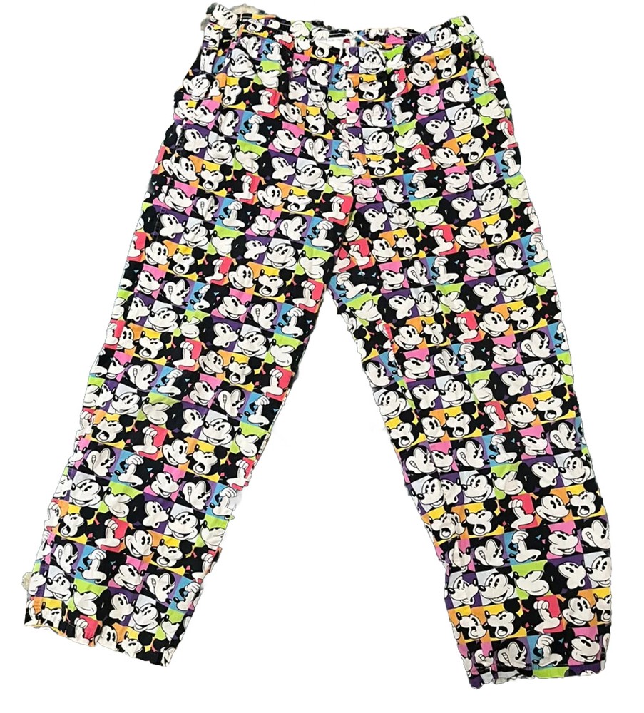 Disney Parks Mickey Mouse Pajama Pants for Men Large Size Disneyland Resort