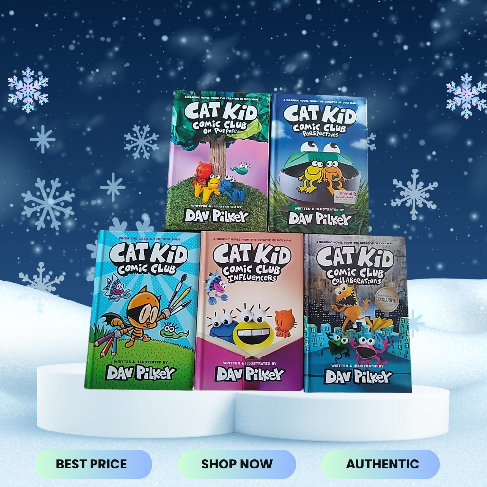 Cat Kid Comic Club #1-5 Pack | 9781546133155 | SEALED | FREESHIP | AUTH