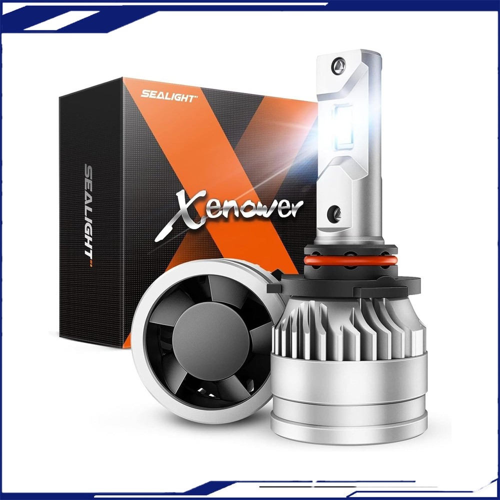 SEALIGHT 2Pcs Bulbs Super Bright LED Fog Light Bulbs 9005 HB3 Light Bulbs