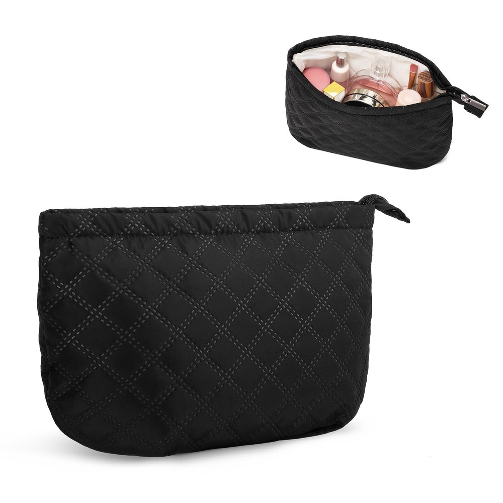 Marvolia Cute Zippered Travel Makeup Organizer Bag for Cosmetics