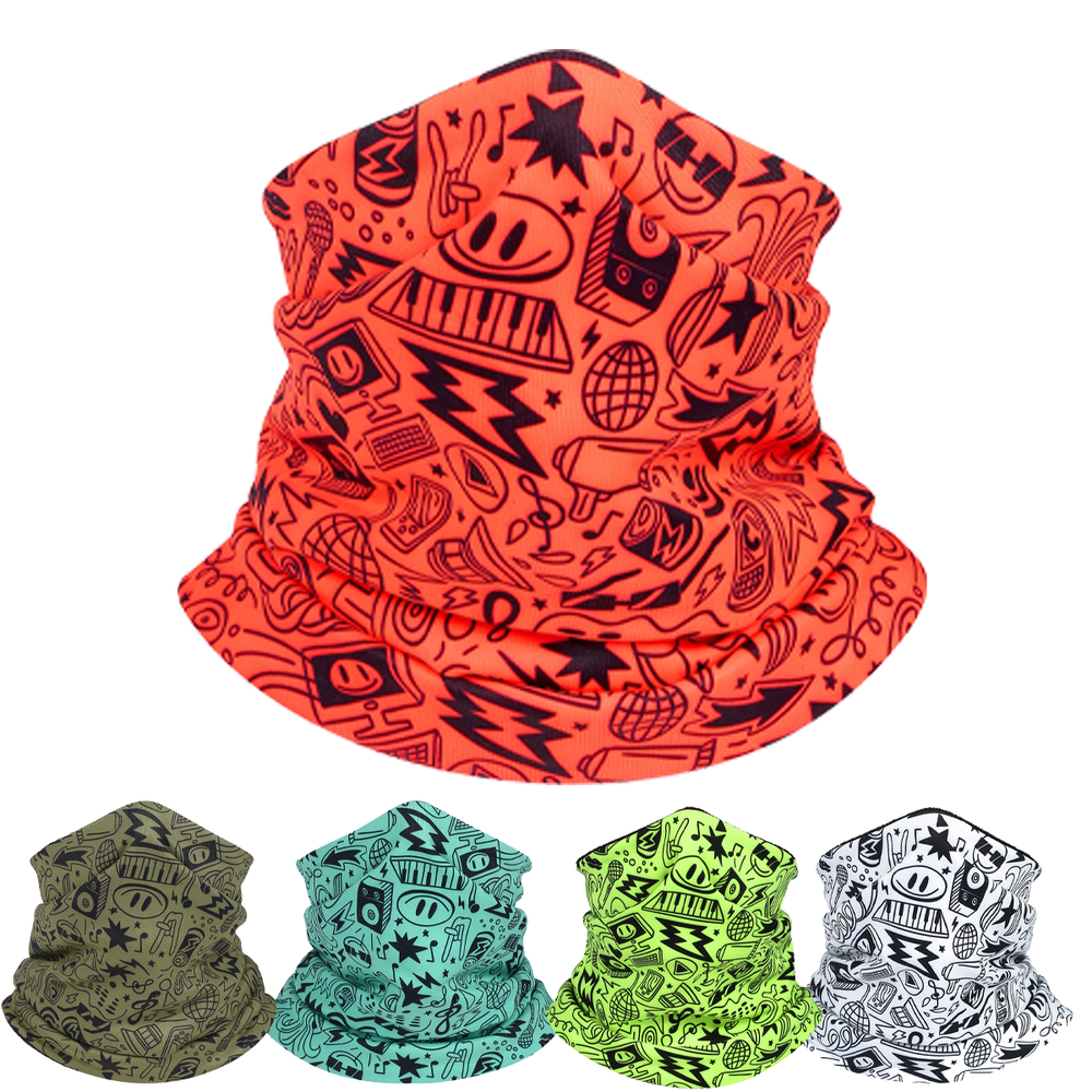 Winter Neck Warmer Scarf Cold Weather Fleece Face Mask Windproof for Men Women