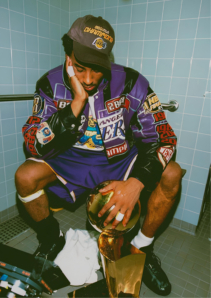 Kobe Bryant NBA Championship Poster - A3