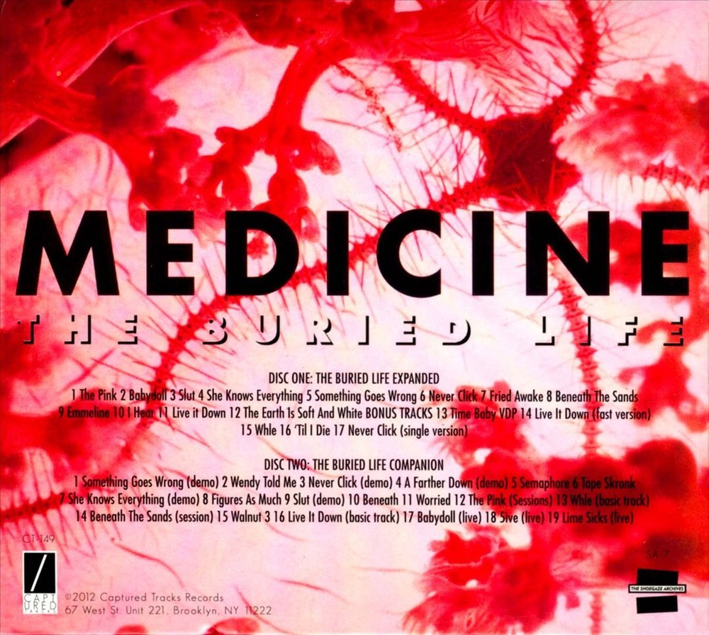 MEDICINE BURIED LIFE NEW CD