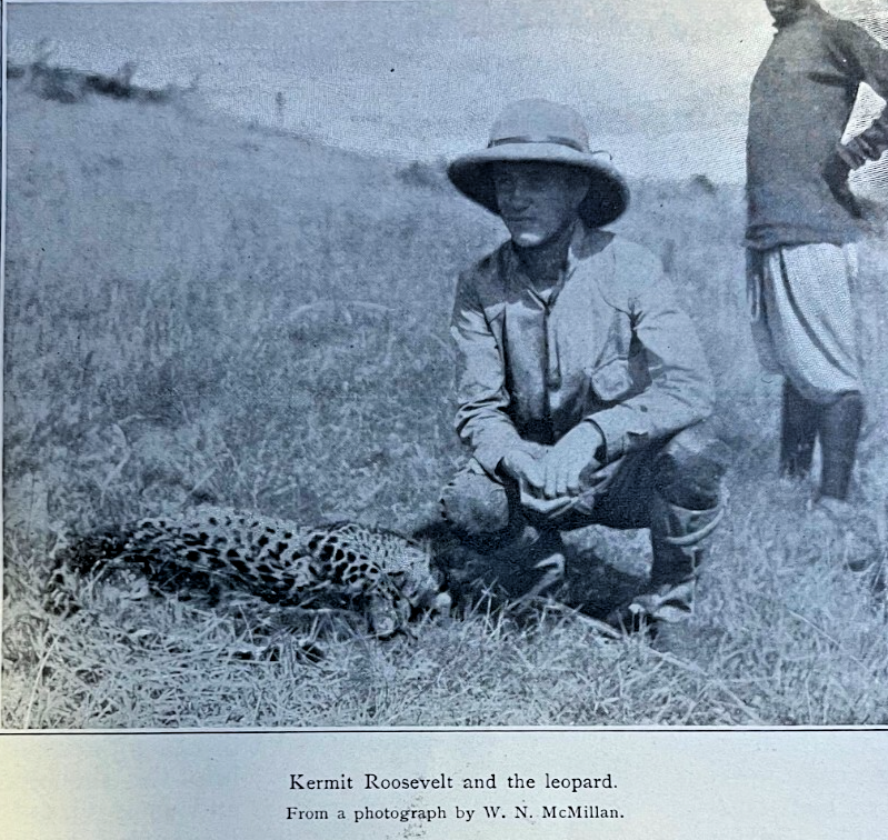 1910 Theodore Roosevelt Big Game Hunting in Africa Juja Farm Hippos Leopards