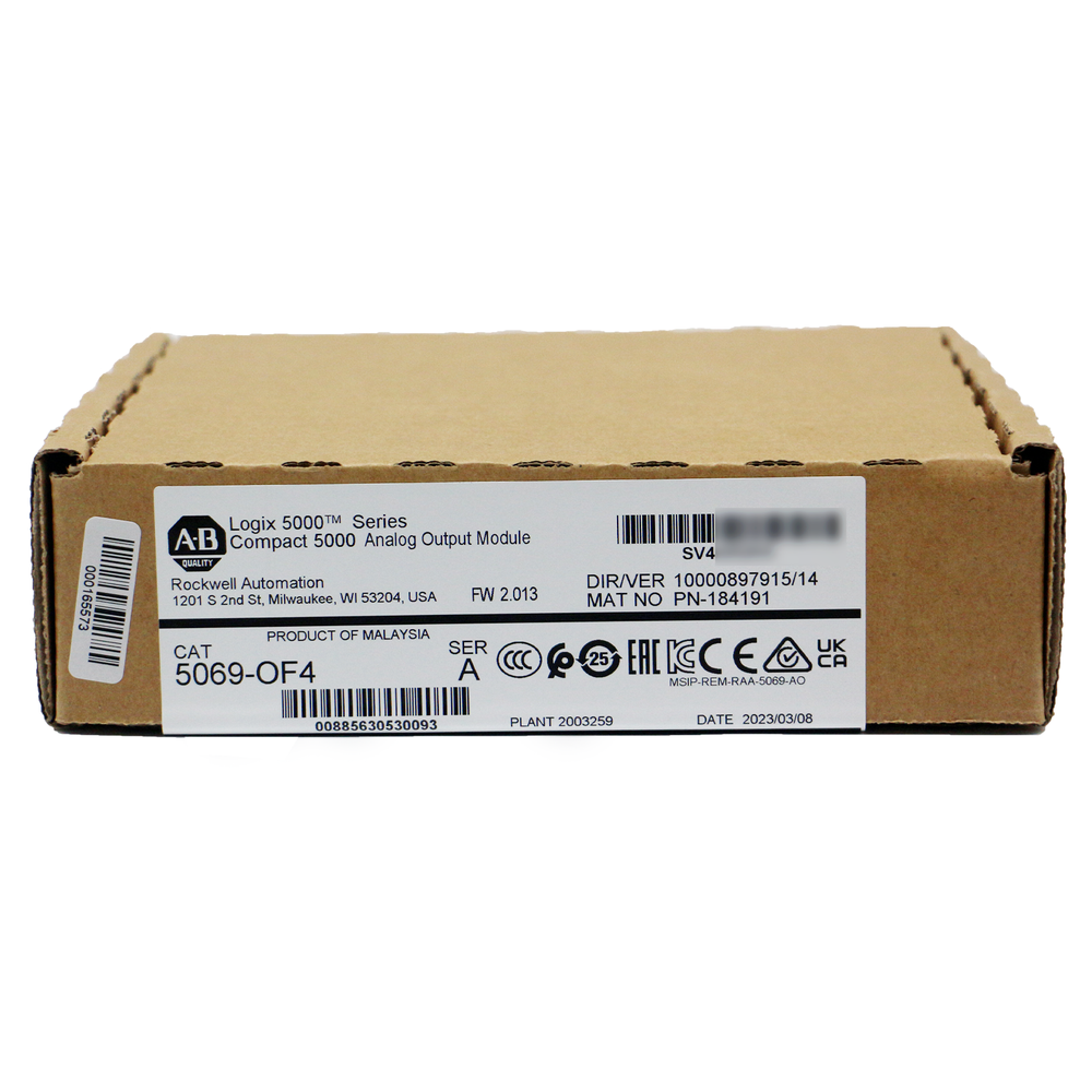 New 5069-OF4 Compact 5000 Analog Output Module 5069OF4 DHL or FEDEX