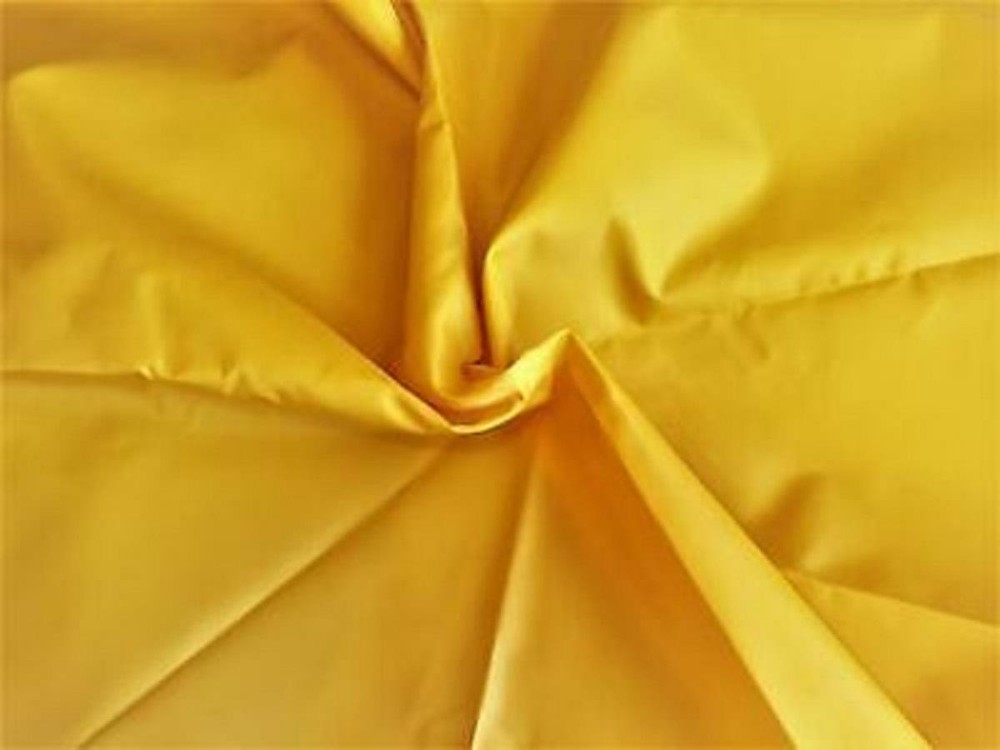 Waterproof 4oz NYLON Fabric Material PU Coated YELLOW Bulk Discounts