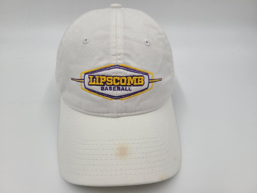 Lipscomb University Bisons Baseball The Game Distressed Strapback Hat Cap NCAA