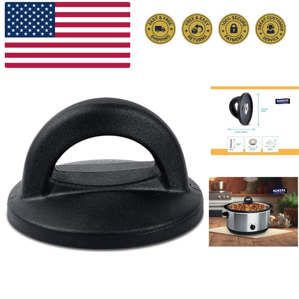 Universal Pot Lid Knob Compatible with Crockpot Lids, Pan Lid Replacement Han...