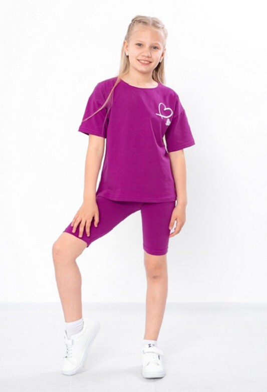 Clothing Set (Girls), Summer,  Nosi svoe 6420-036-33 (fuksiia)