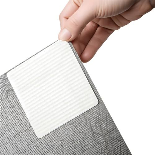 Non-Slip Rug Pad Gripper for Hardwood Floors - Washable 8-Piece Set