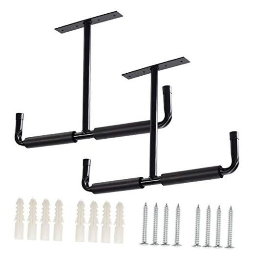 Overhead Garage Storage Hooks, Heavy Duty Ceiling Mounted Garage Utility