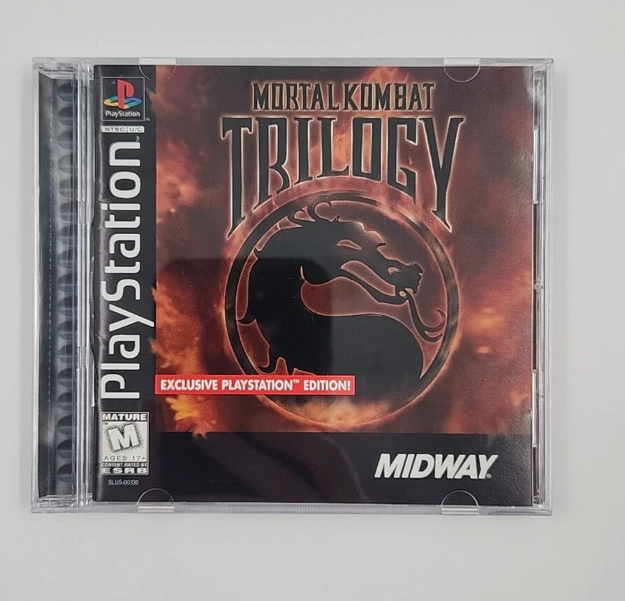 Mortal Kombat Trilogy (PlayStation 1, 1996) PS1 Complete