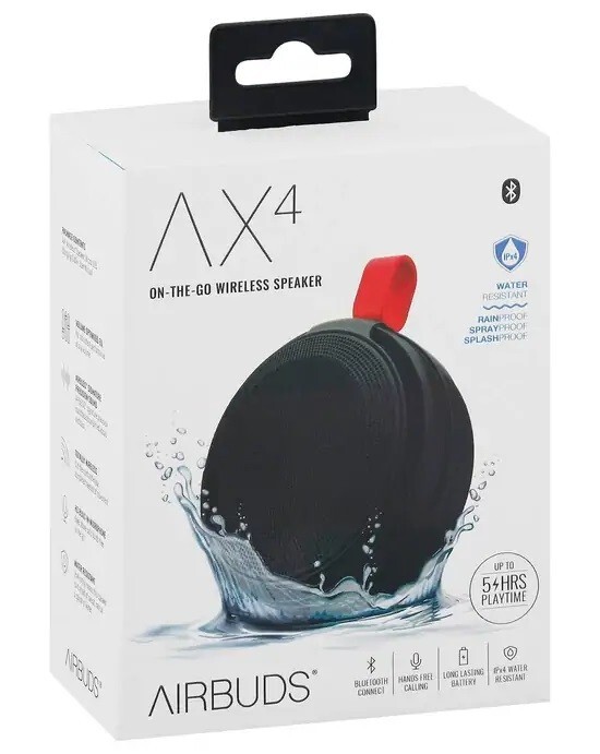 AIRBUDS AX4 On-The-Go Wireless Speaker