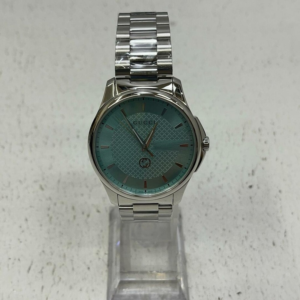 Kakogawa Used GUCCI G Timeless YA126372 Silver Watch 131