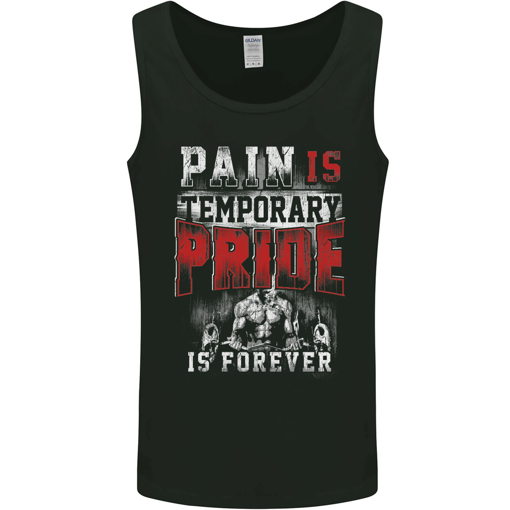 Pain Gym Training Top Bodybuilding Fitness Mens Vest Tank Top