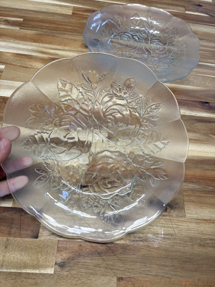 2 Piece Set Of Vintage Livia Pasari Crystal