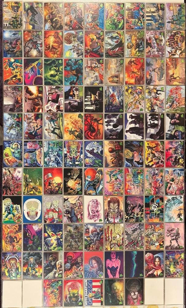 2013 Mars Attacks Invasion Base Trading Card Set 95 Cards Topps