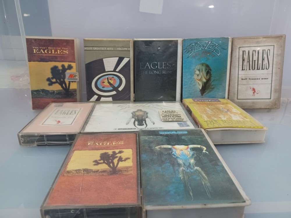 Eagles Orig Cassette Tape India Indian Version Collector Auction Rare !!