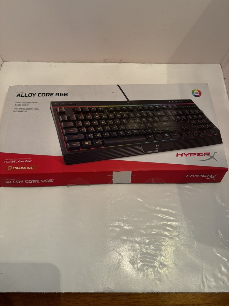 HyperX Alloy Core RGB Gaming Keyboard - 4P4F5AA#ABA - NOB
