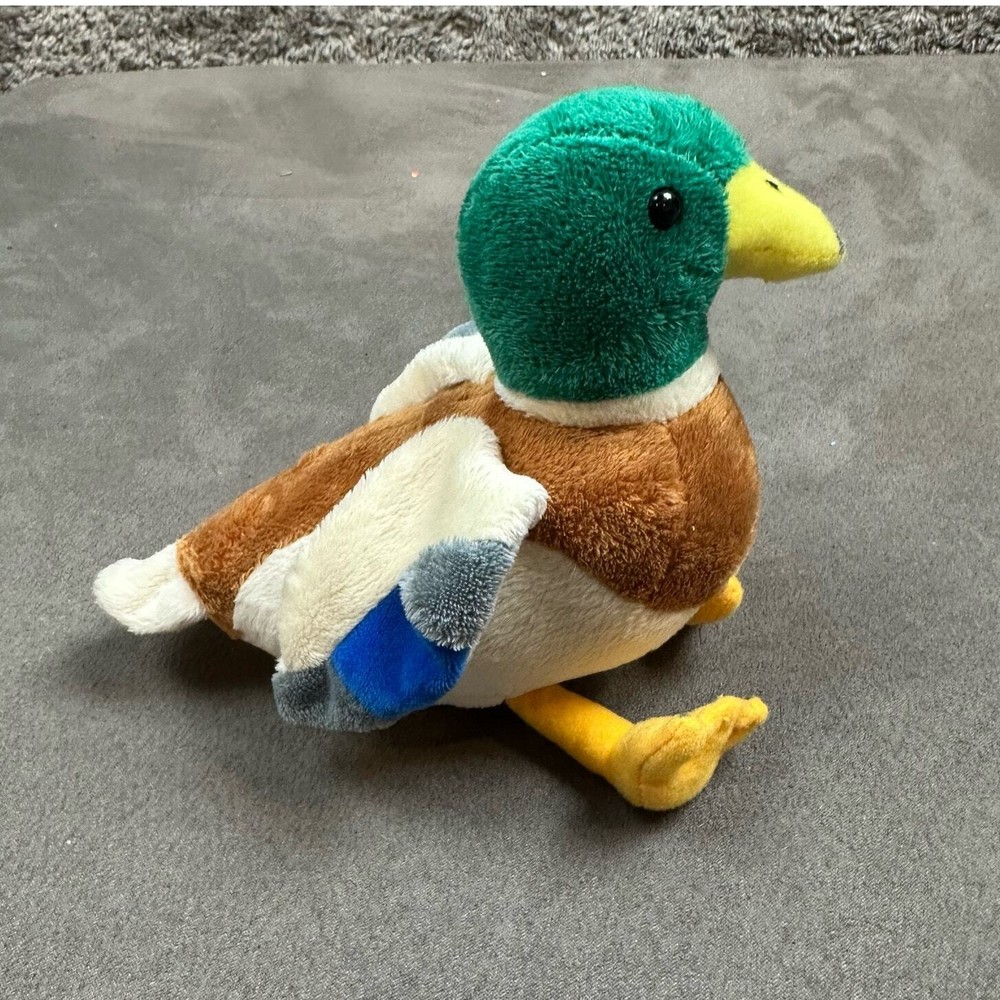 Bass Pro Shops Critter Callers Mallard Duck Plush Stuffed Animal Toy SOUND WORKS