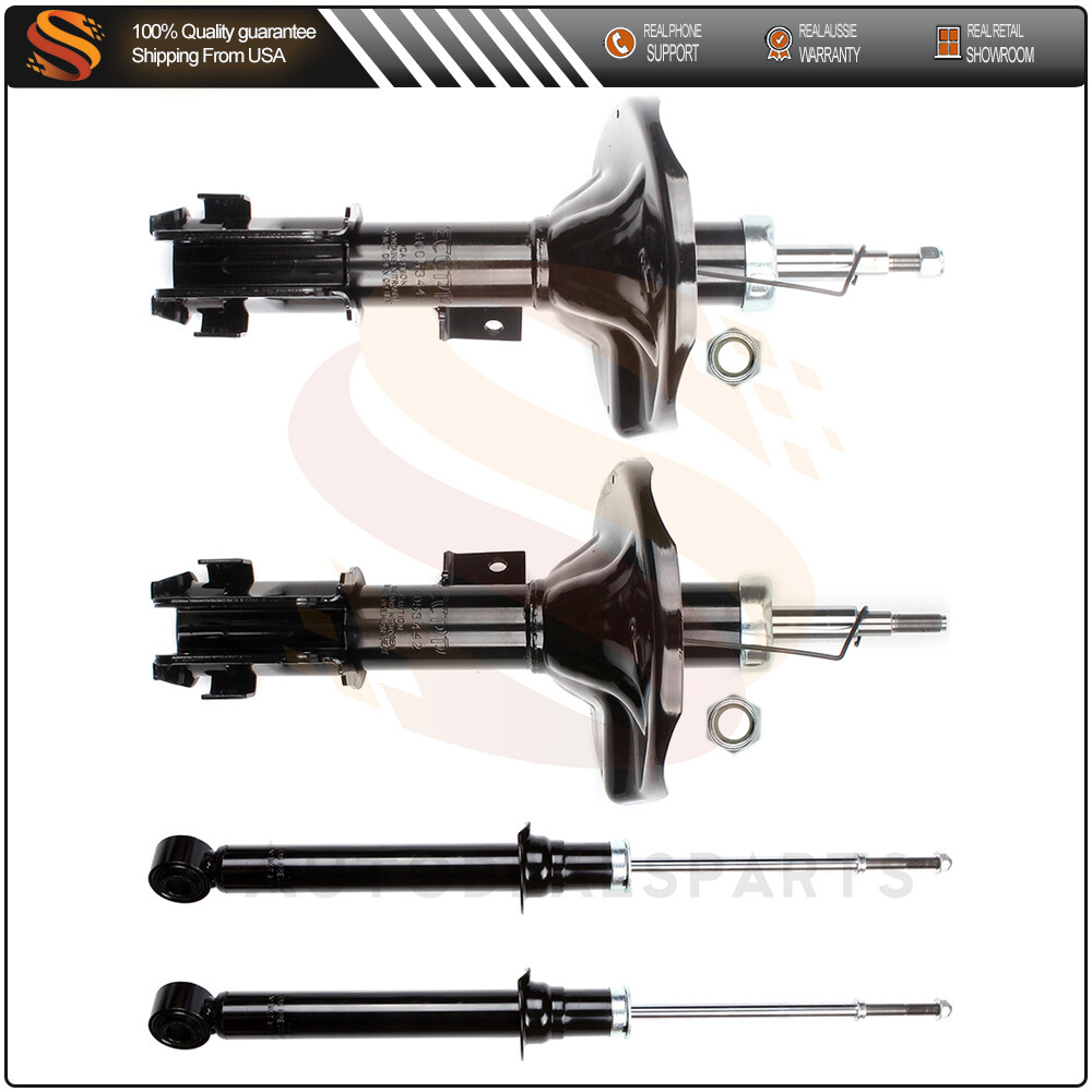 Front Rear Full Set of 4 Shocks Struts Dampers Fits 1999-2003 Mitsubishi Galant