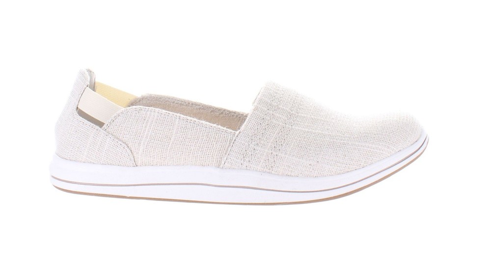 Clarks Womens Breeze Step Beige Casual Flats Size 8.5 (7516949)