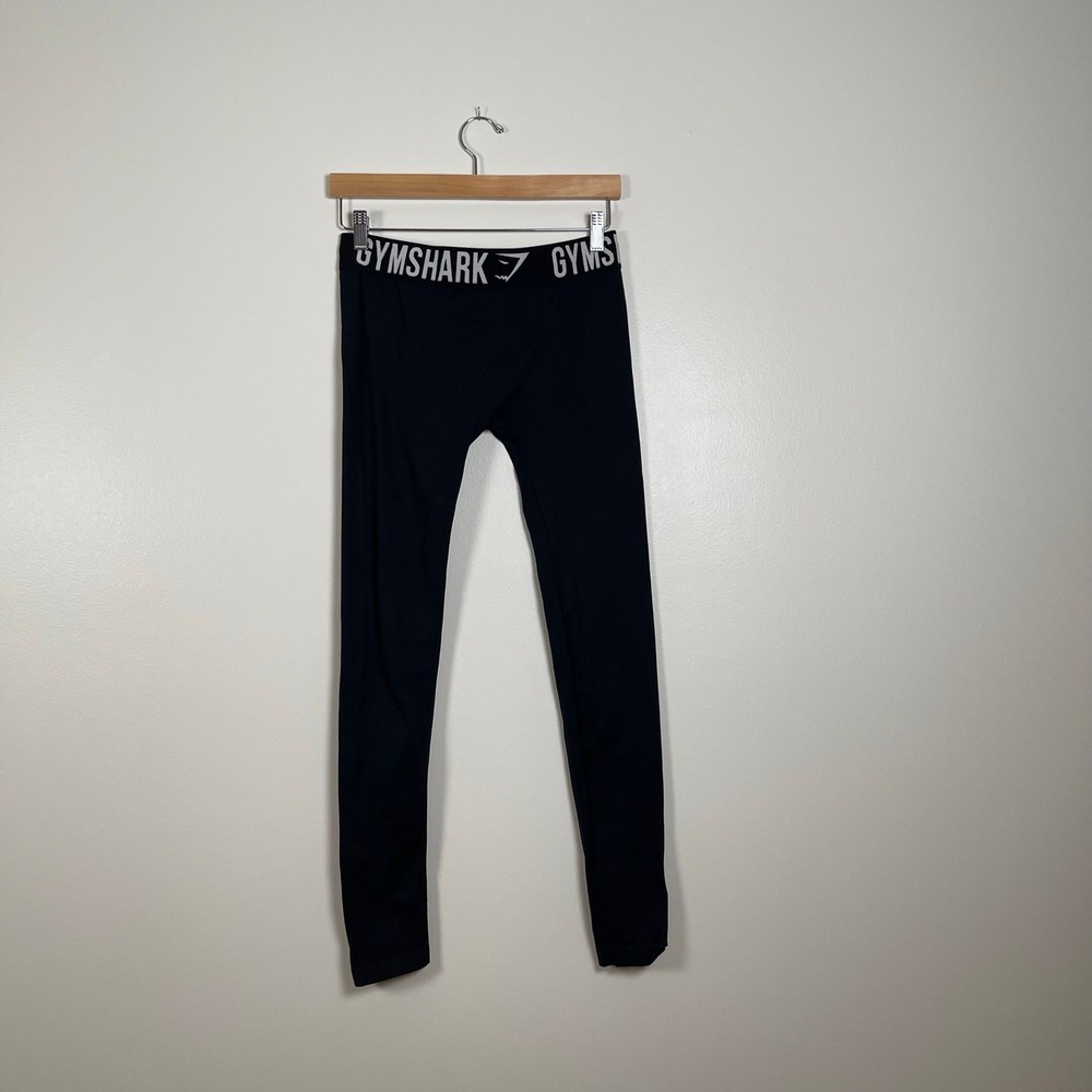 Gymshark Fit Seamless Leggings with Logo Waistband for Workouts