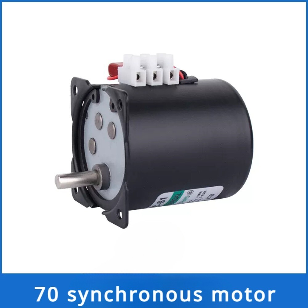 40W 220V Low Speed Reversible Permanent Magnet Synchronous Mini Motor