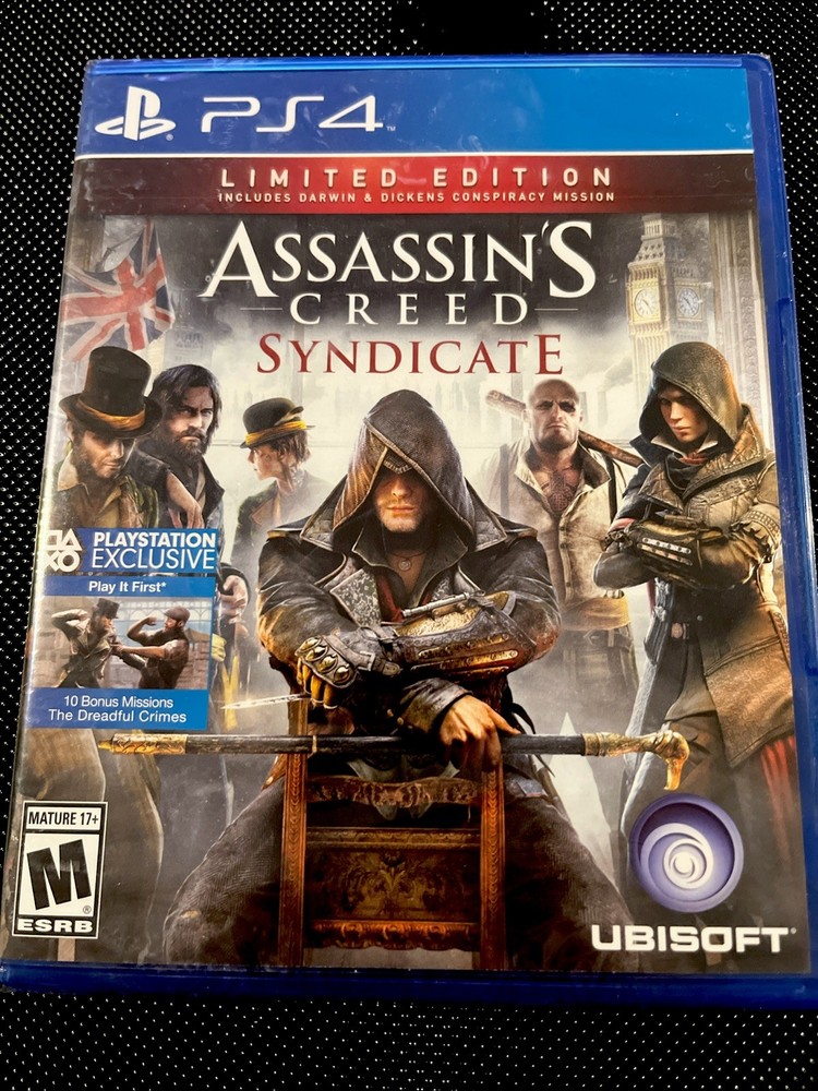 Assassin's Creed Syndicate - Limited Edition (PS4 2015) Factory Sealed Brand New
