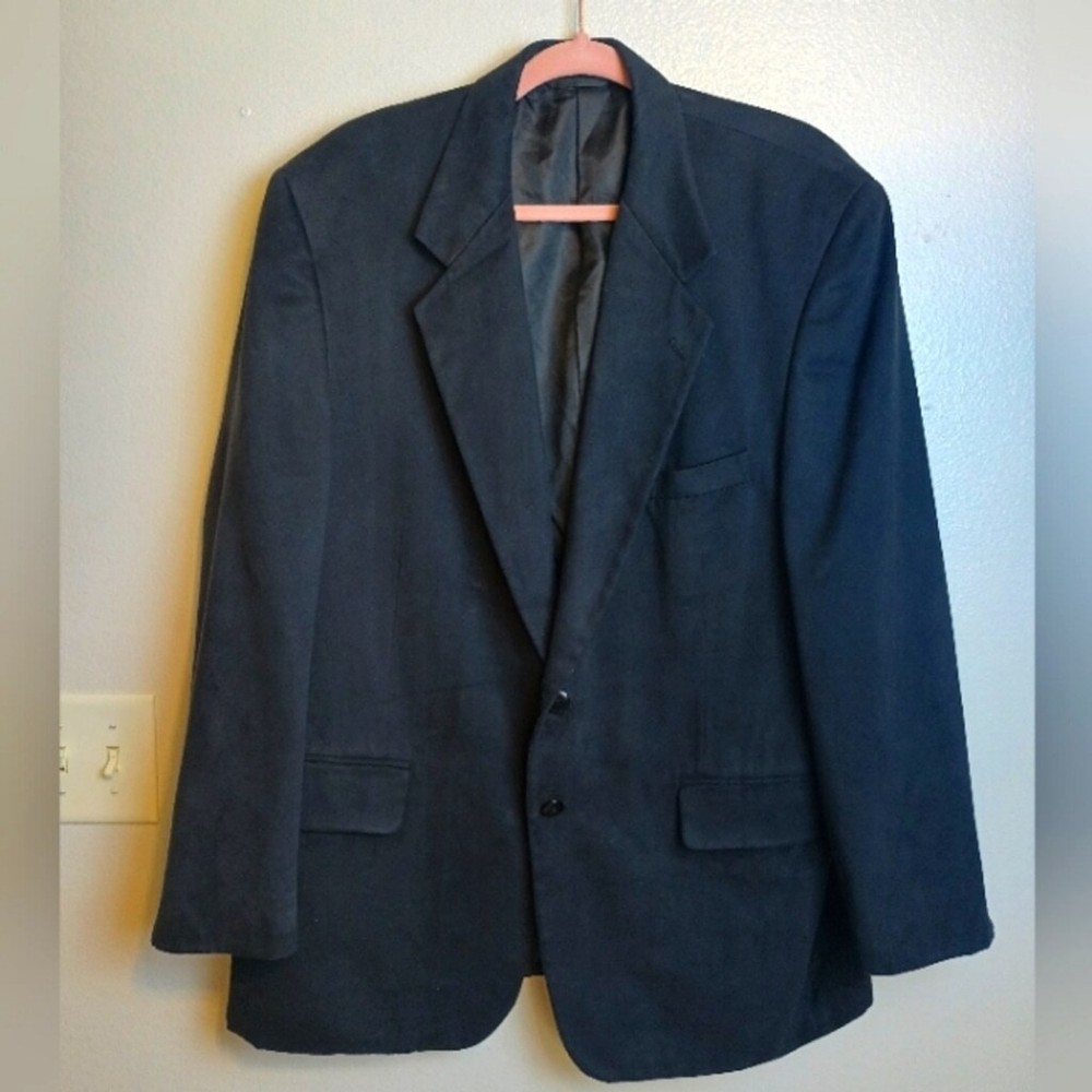 Egon Von Furstenburg Black 44R Sports Coat