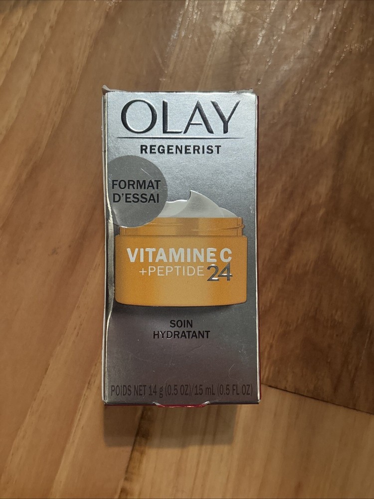 Olay Regenerist Vitamin C Peptide 24 Hydrating Moisturizer 0.5 oz