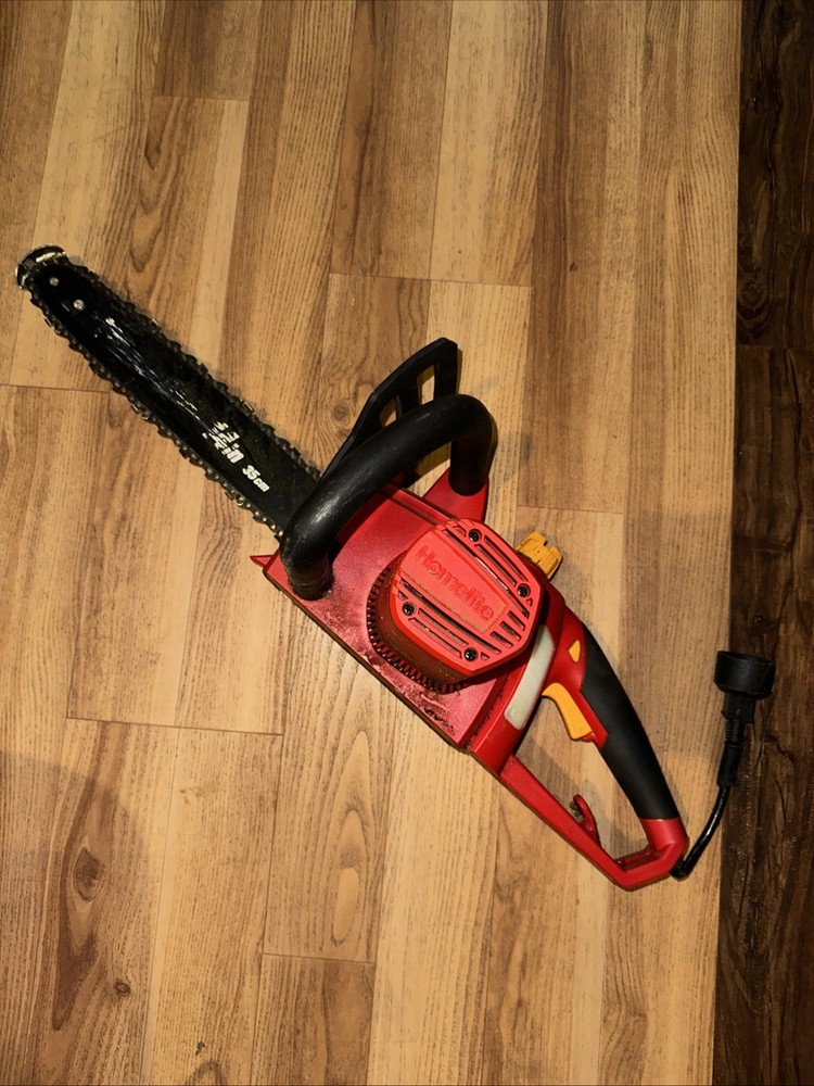 Homelite UT43122B 16-Inch 12A Electric Chainsaw Fair Condition