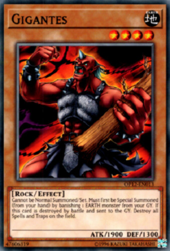 Gigantes - OP12-EN013 - Common - Unlimited Edition x3 - Near Mint