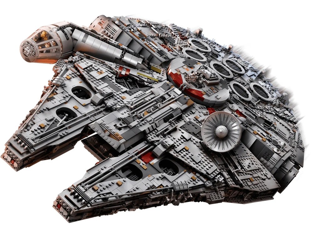 New Alt Star Wars Millennium Falcon Ship Replica - like LEG0 75192