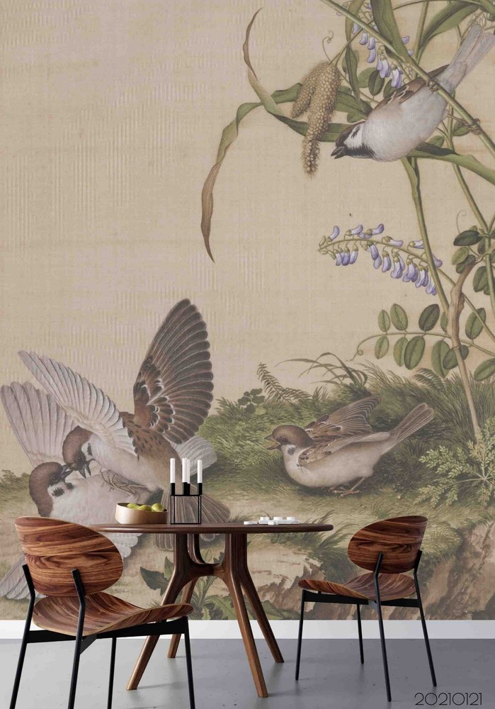 3D Lang Shining Chinese Painting Wall Murals Wallpaper Murals Wall Sticker 15