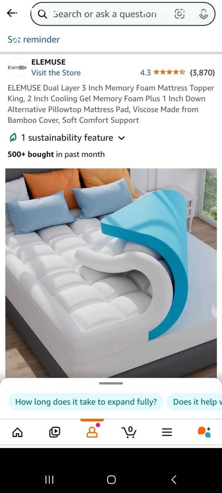 Foam Mattress Topper