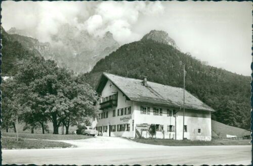 Postcard border inn Obermaier Schellenberg Berchtesgaden (no. 9543)
