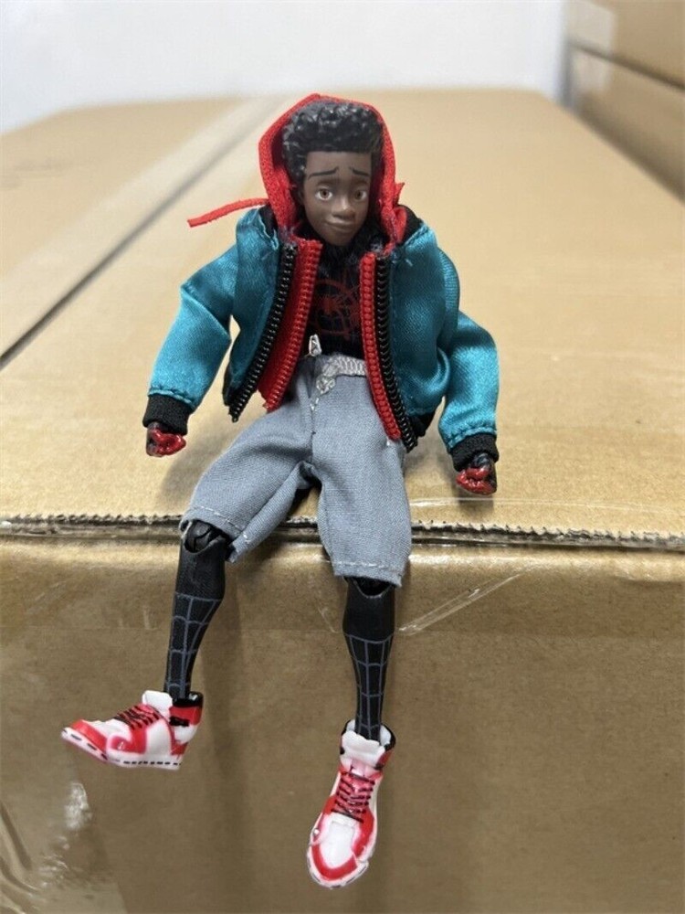 Miles Morales Action Figure 1/12 For Spider-Man Accessories Clothes Set 6