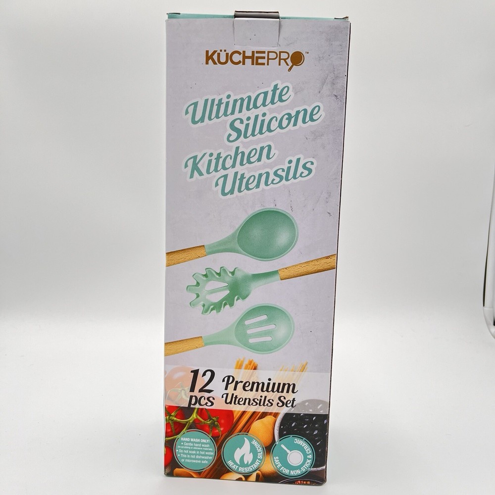 Kuchepro 12 Piece Silicone Kitchen Utensils