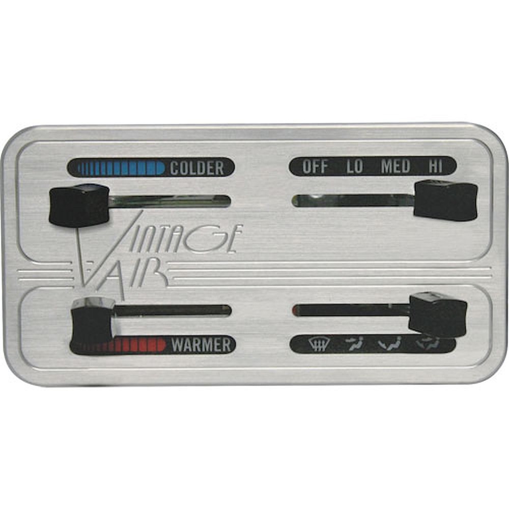 VPA 48103-SHQ Gen II Upgraded A/C Control Panel 4-Lever Controls LED Backlit Lev