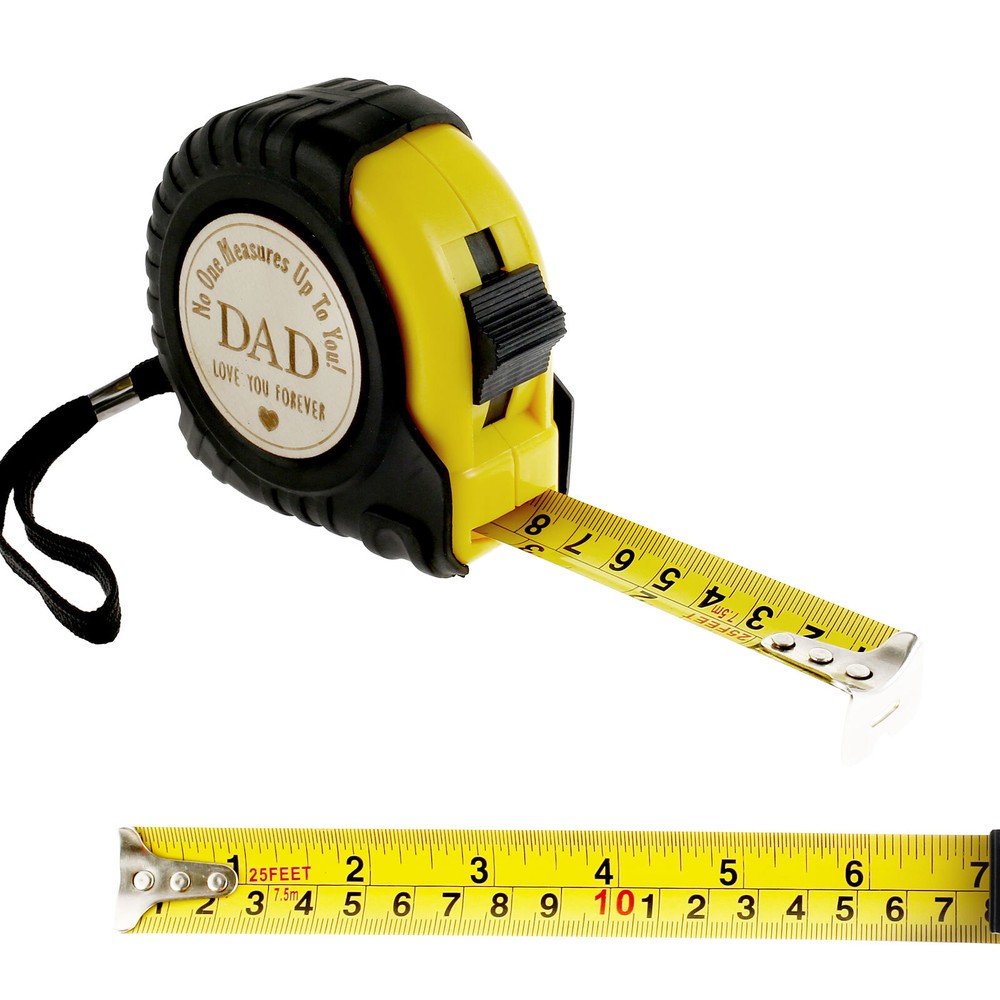 Fathers Day Tape Measure for Dad 25ft Dad Tape Measure Gift Creative ⊦-image