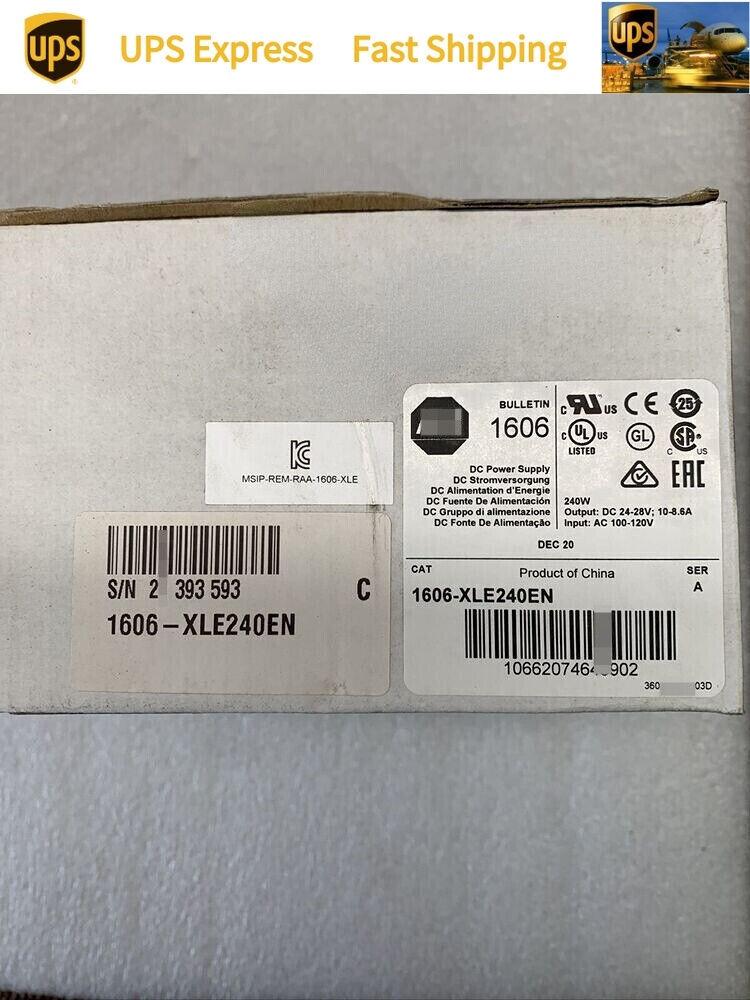 1606-XLE240EN New Factory Sealed AB 1 YEAR WARRANTY FAST DELIVERY 1PCS VERY GOOD-image