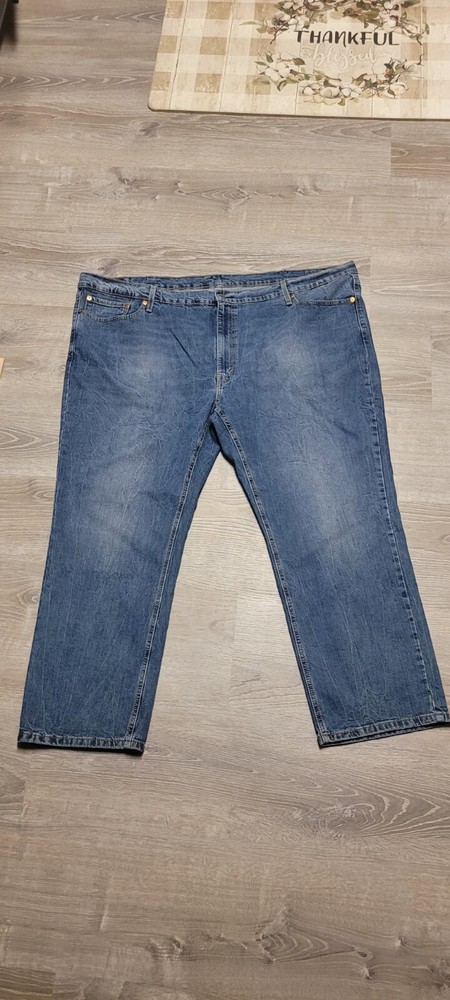 Levi's 541 Denim Blue Jeans Size W52 L30 See Photos