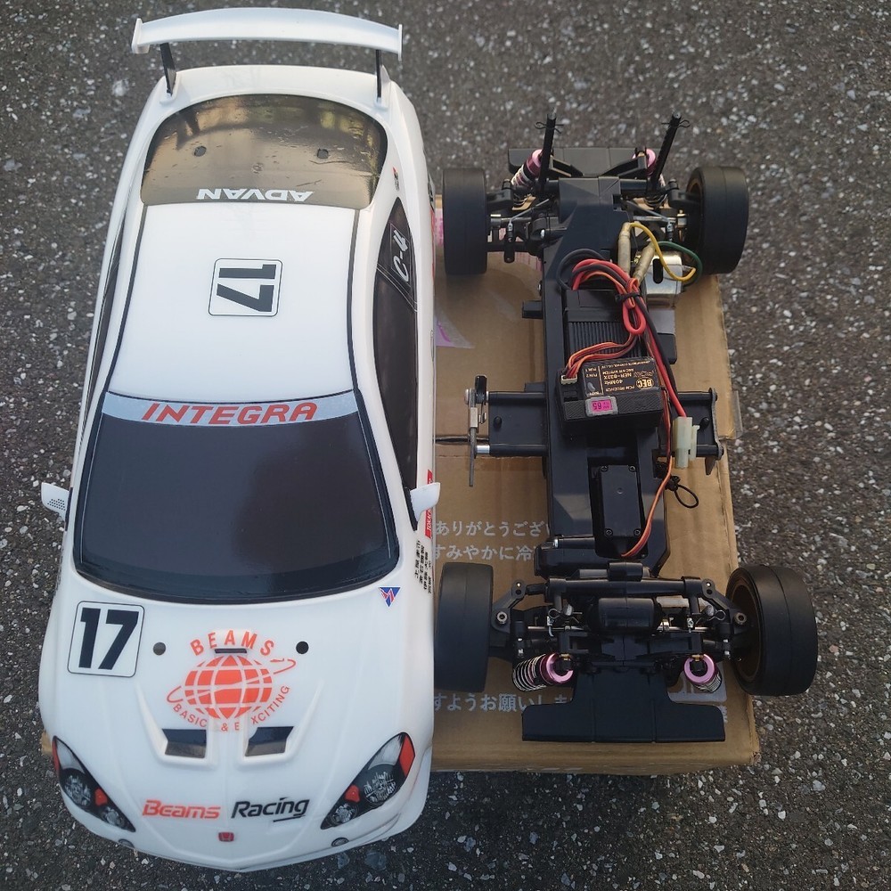 Tamiya Beams Integra TL-01LA RC Car with Optional Upgrades 58293