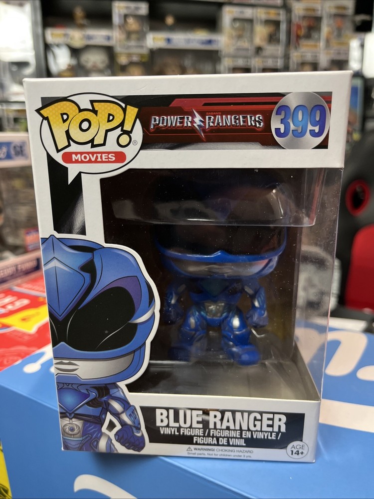 Funko Pop Power Rangers Blue Ranger #399 Movie Collectible