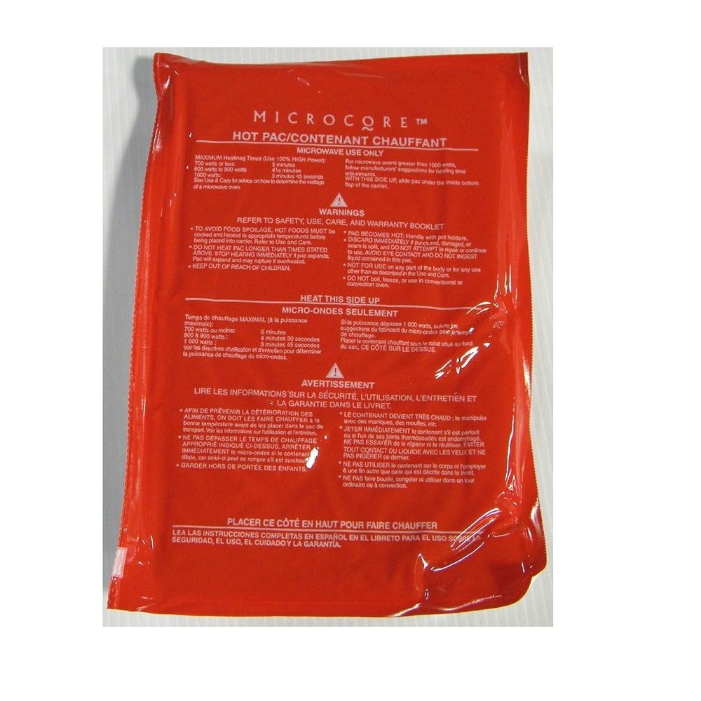 Vesture Hot to Go Heat Pack for Keeping Food Warm Casserole Warmer Replacement