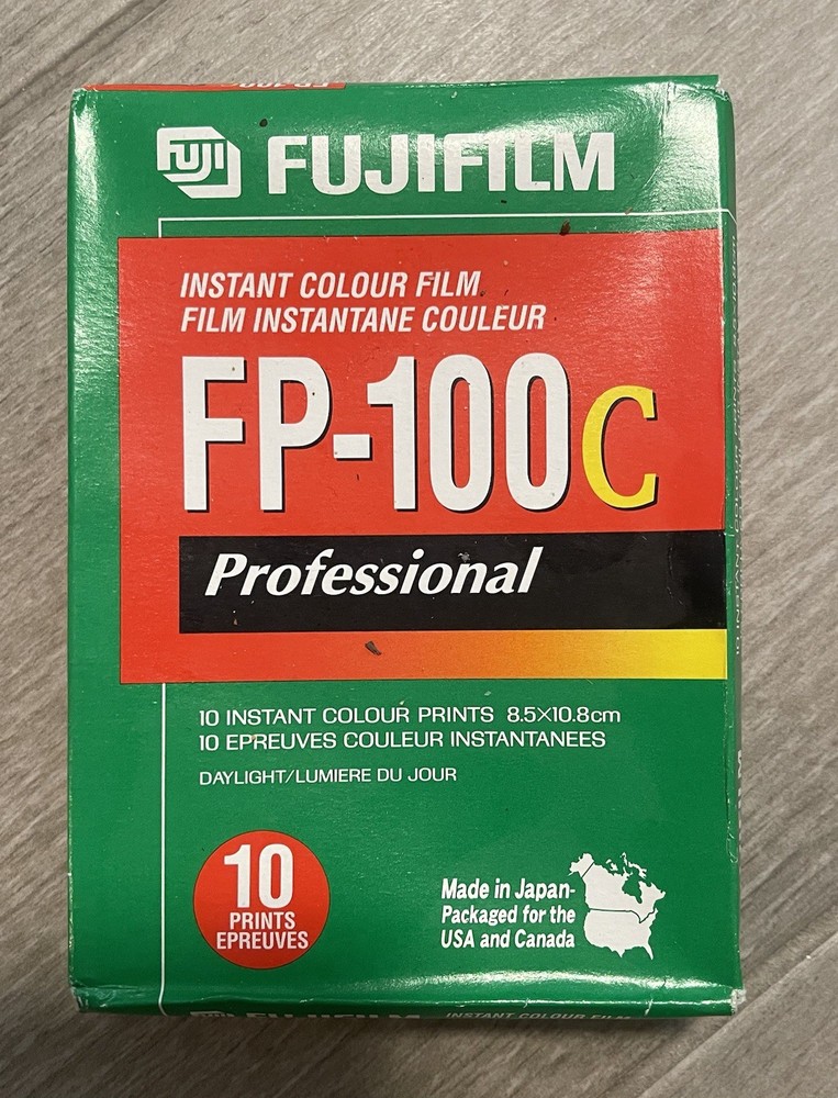 Fujifilm FP-100C Instant Color Film 100 ISO Pack