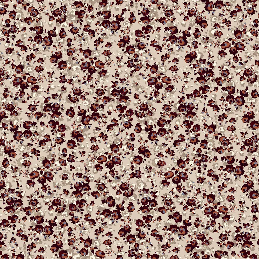 Brushed Polyester Spandex Double-Sided Fabric Tan Ginger 2 Yds