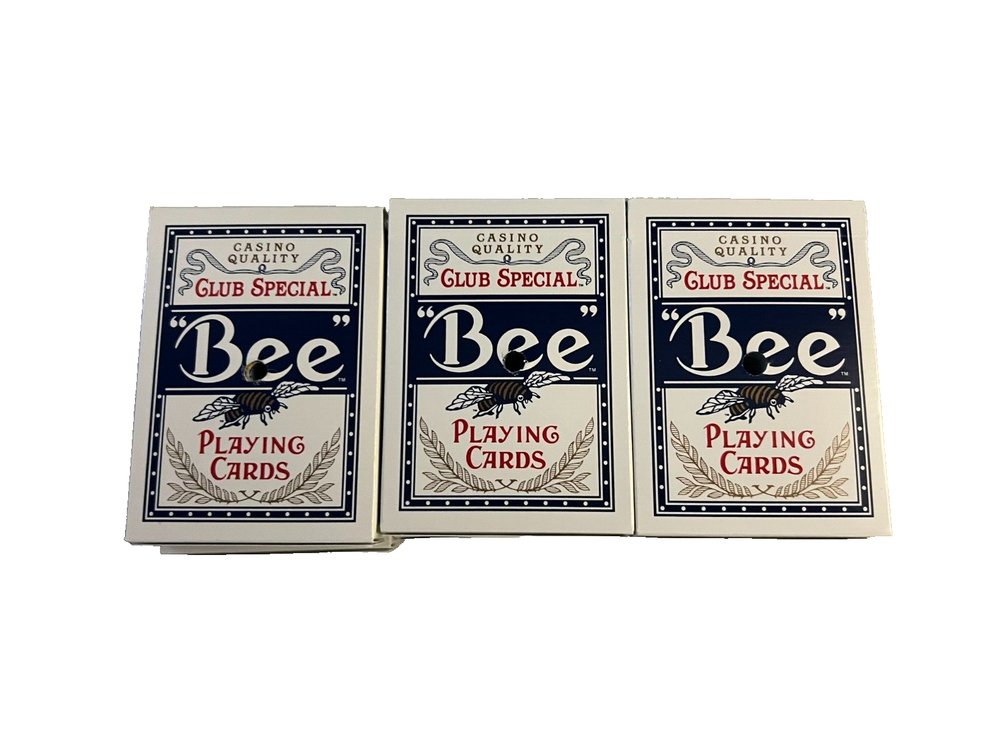 Playing Cards 12 Decks of Cards Bulk Bee Club Special Blue Game Official Casino