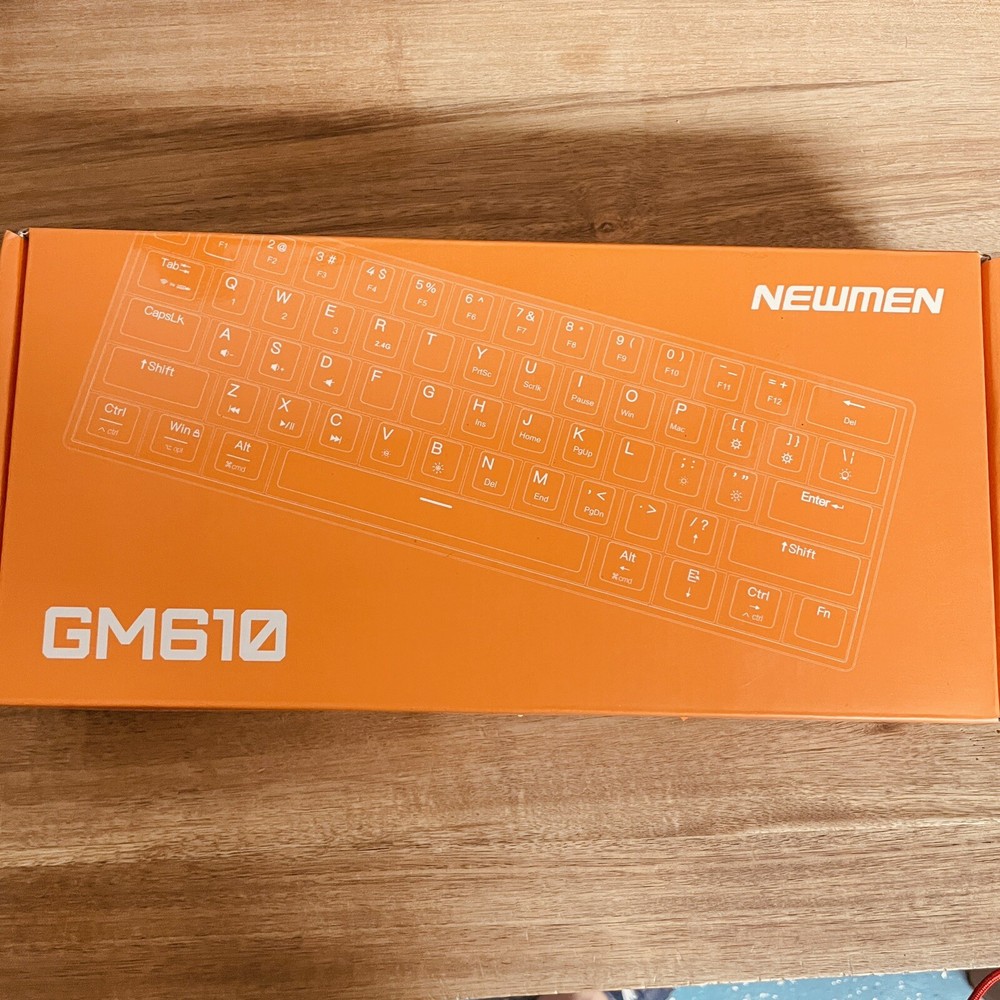 NEWMEN GM610 Triple Mode Hot Swap Mechanical Gaming Keyboard